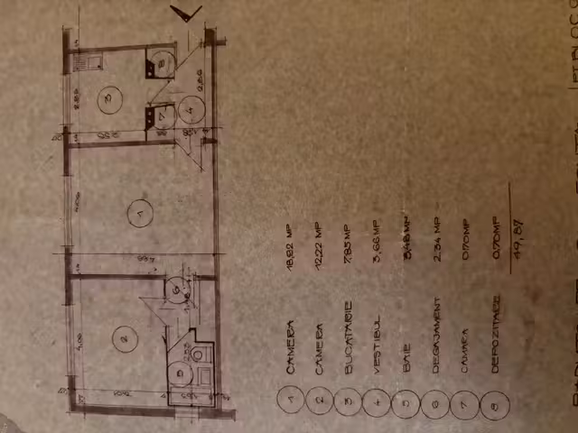 Proprietar, vand apartament 2 camere tip Q, parter, Aleea Calinului