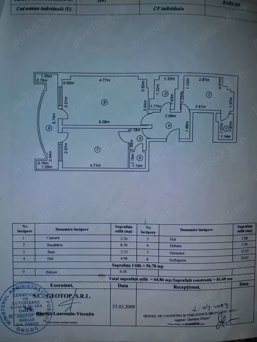 Apartament super spatios, zona Capsa Iris