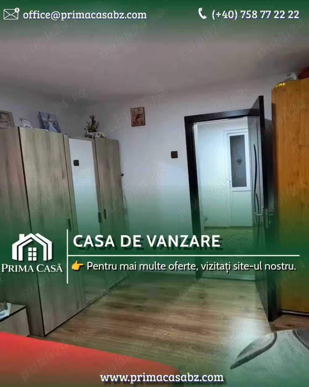 Casă · 2 camere · 75 m², Ograzile, Buzău