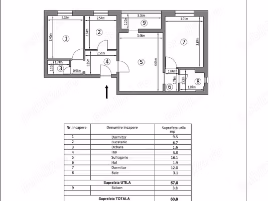 Apartament Sulina