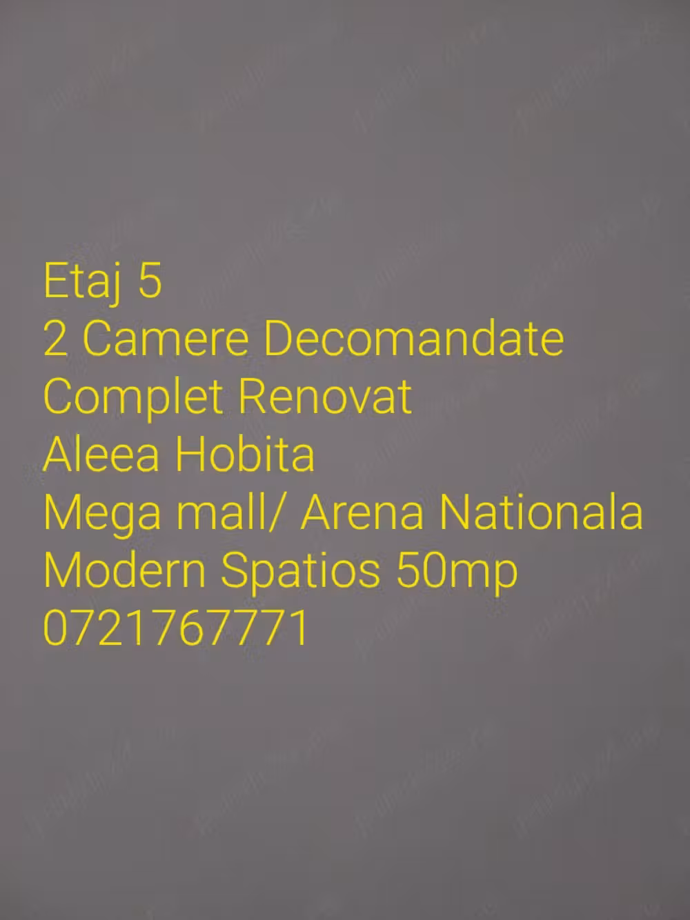 De Inchiriat apartament 2 camere sector 2 aleea hobita