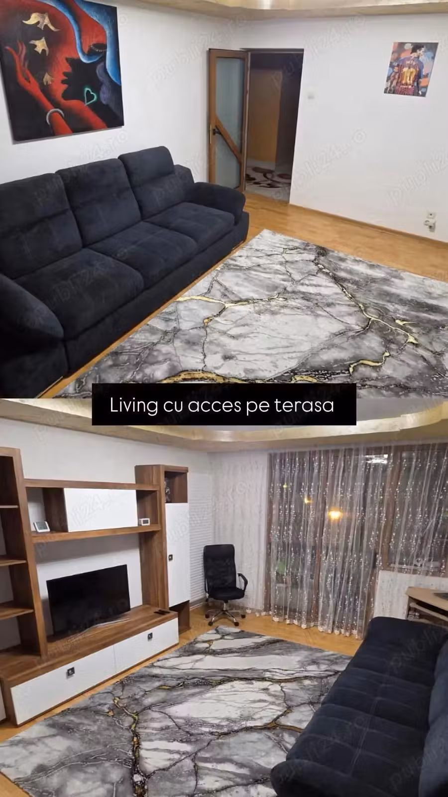 Apartament 3 camere decomandat