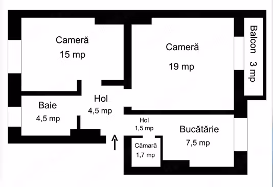 Apartament Scoala Nicolae Balcescu