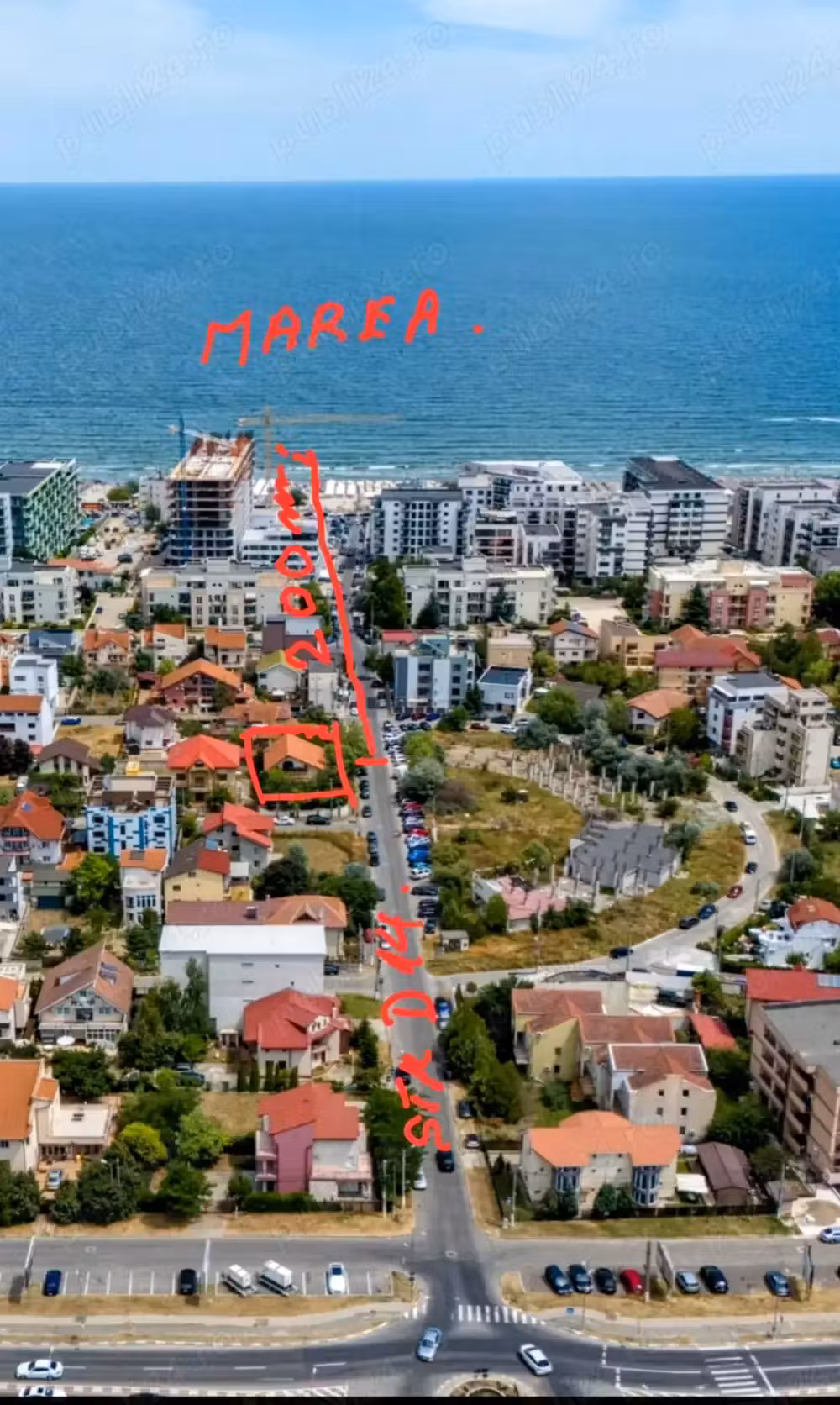 Vilă-Mamaia Nord ,langă plajă.11 camere, rezidențial, pensiune.
