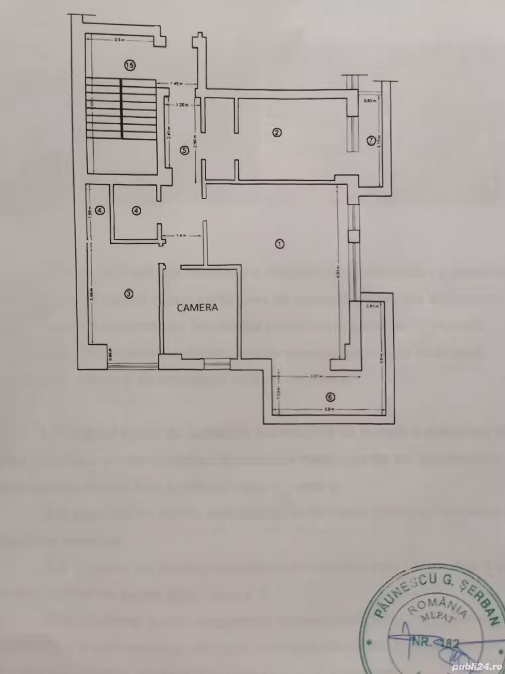 Apartament 4 camere Decomandat Damaroaia
