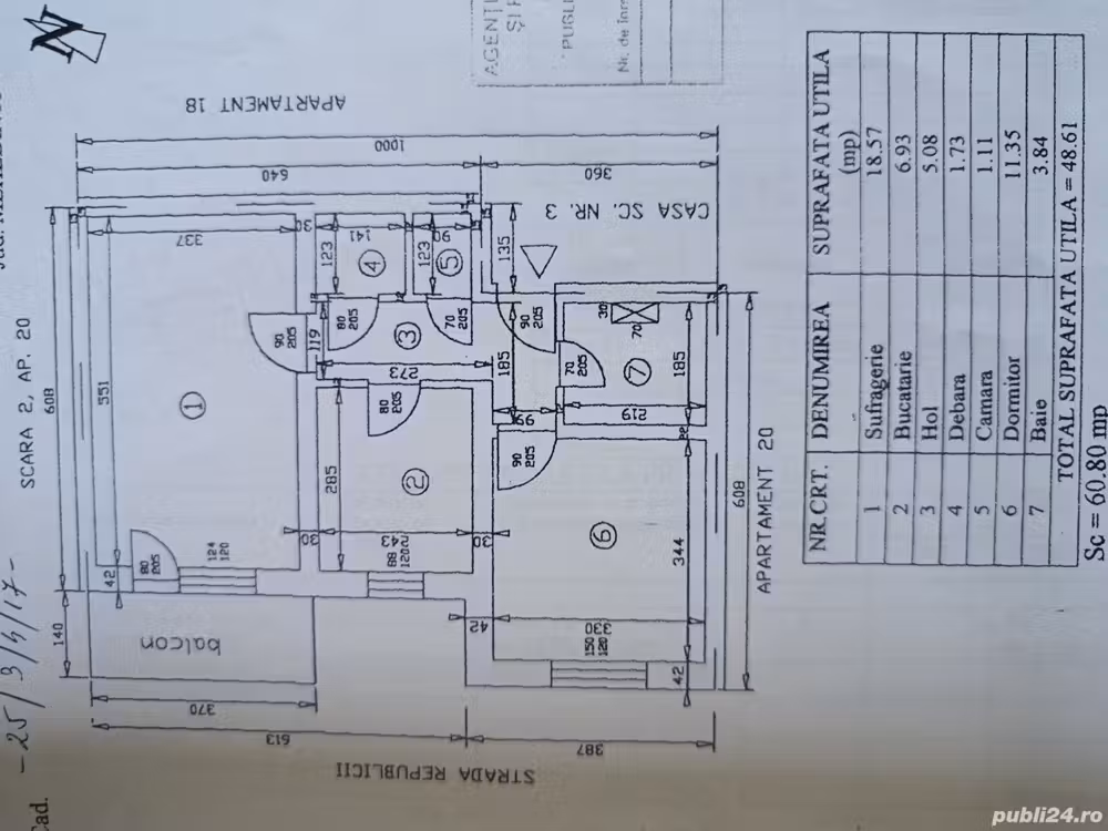 Apartament 2 camere