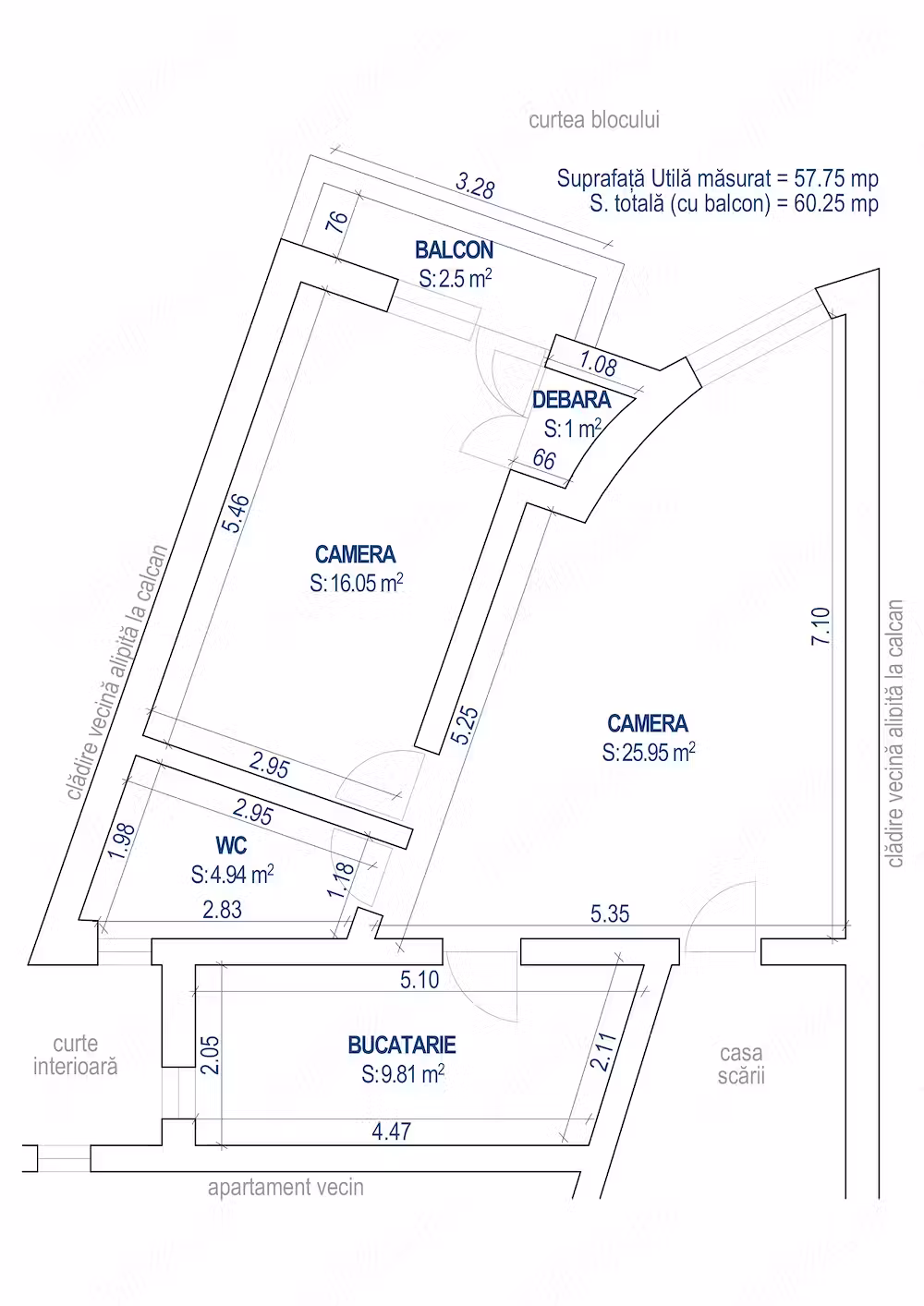 Chirie in centru bloc nou apartament nou - zona Judecatorie-Satu Mare