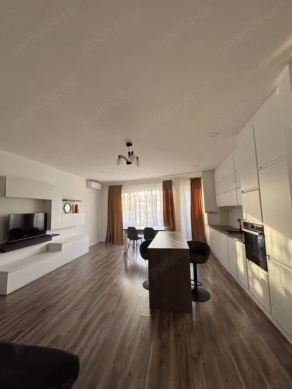 Apartament 2 camere - etaj 2 din 3  ,cu lift, mobilat si utilat complet