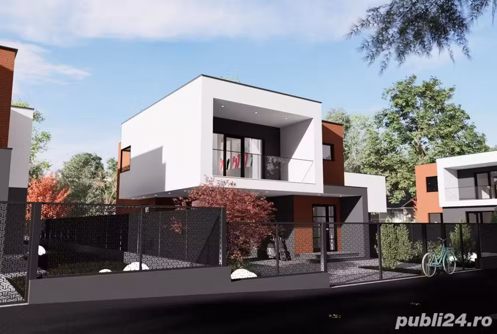 Casa individuala 4 camere 120 mp utili + GARAJ, 467mp teren fara COMISION