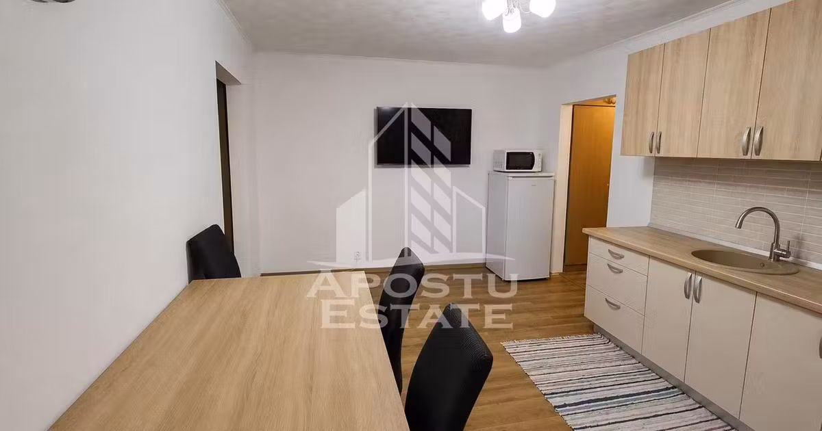 Apartament de vânzare cu 2 camere, mobilat în zona Soarelui, Timișoara