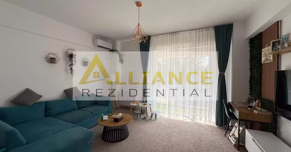 Apartament de vânzare cu 2 camere în Popești-Leordeni