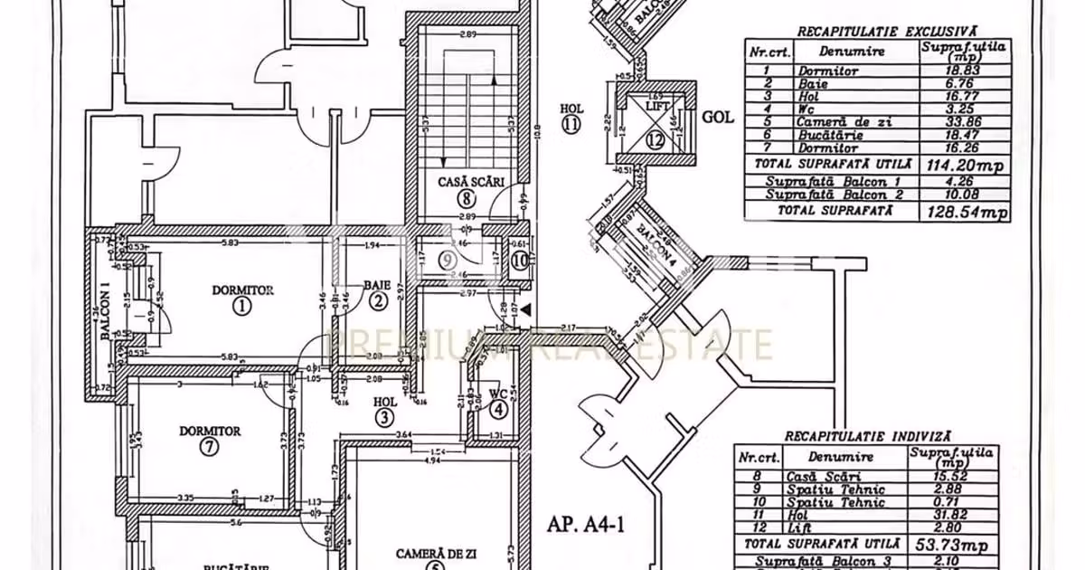 Apartament de vânzare cu 3 camere, mobilat în zona Herăstrău, Sector 1