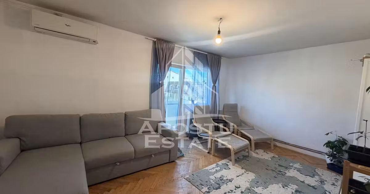 Apartament de vânzare cu 2 camere, mobilat în zona Bucovina, Timișoara