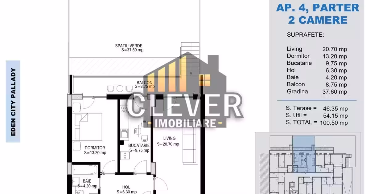 Apartament de vânzare cu 2 camere în zona Theodor Pallady, Sector 3
