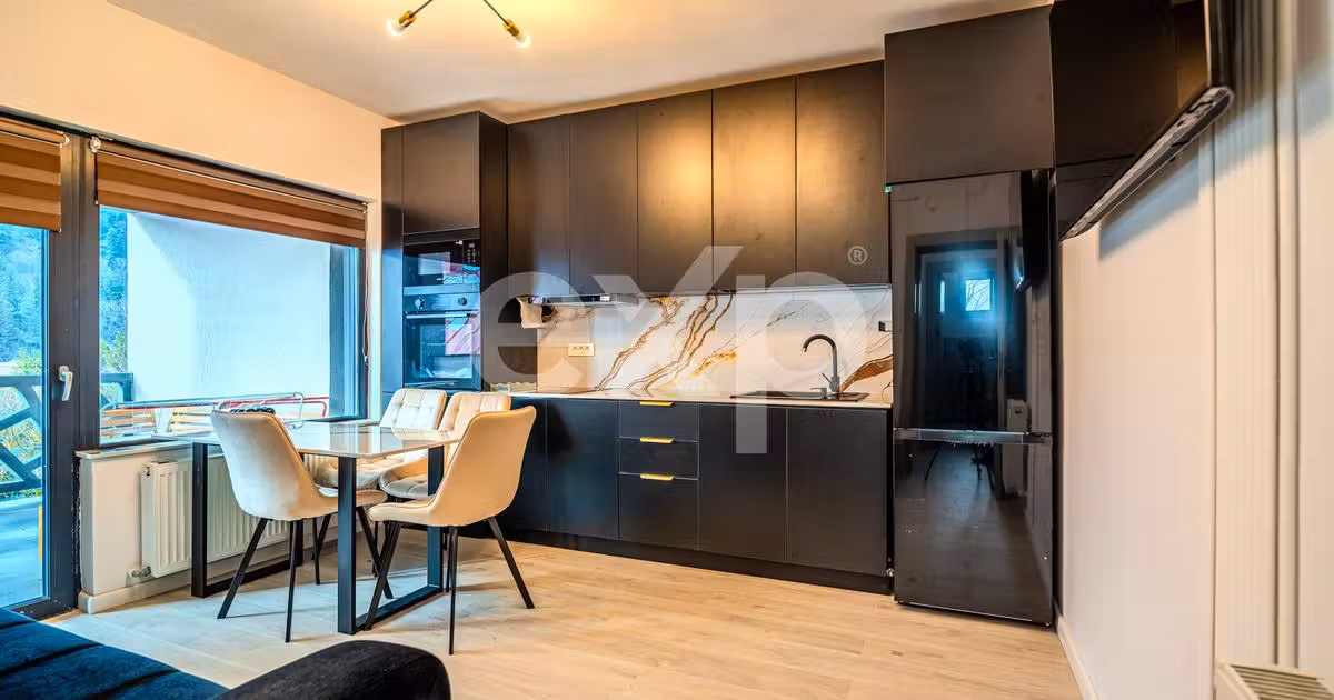 Apartament de vânzare cu 2 camere, mobilat în Bușteni