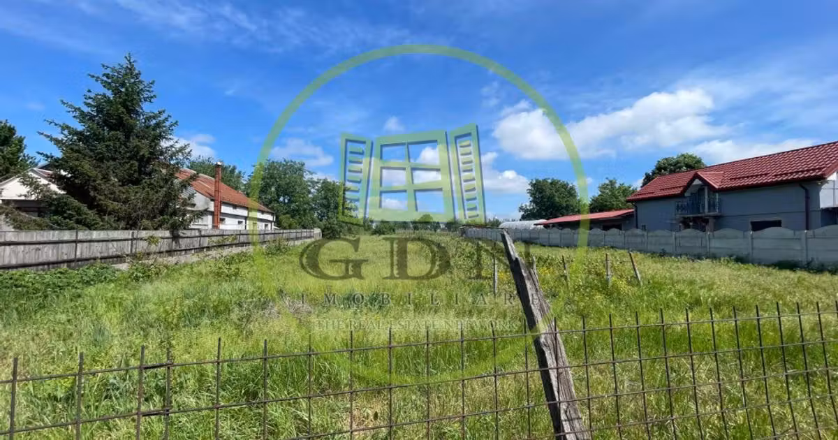 Teren Construcții intravilan de vânzare de 300 mp, în Cârcea