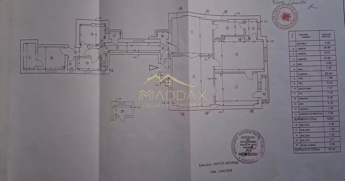Birou de vânzare de 143.61 mp, în zona Polonă, Sector 1