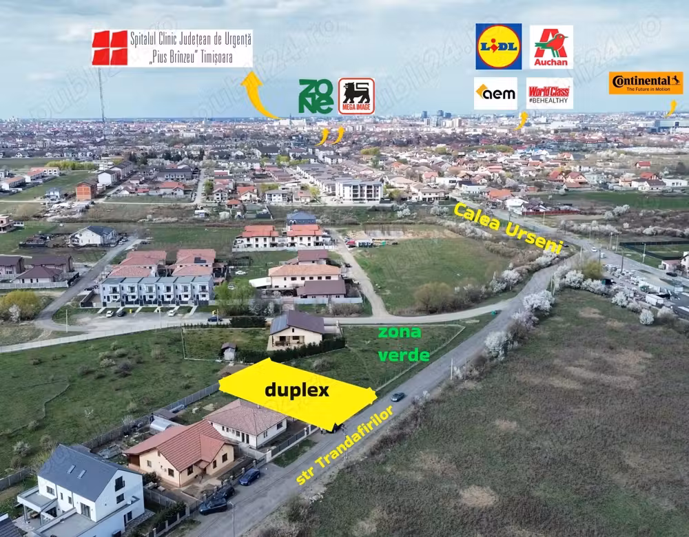Casa tip duplex 4 camere de vanzare Calea Urseni