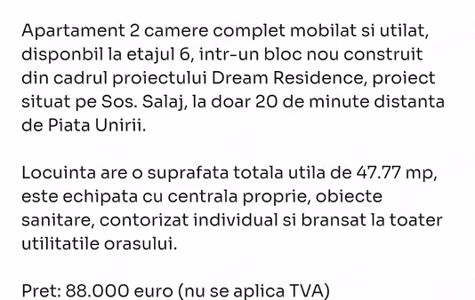 Apartament Sector 5