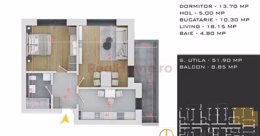Apartament Titan