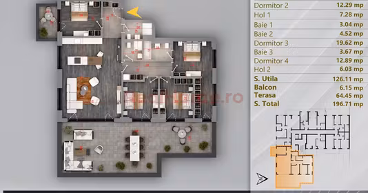 Apartament Titan