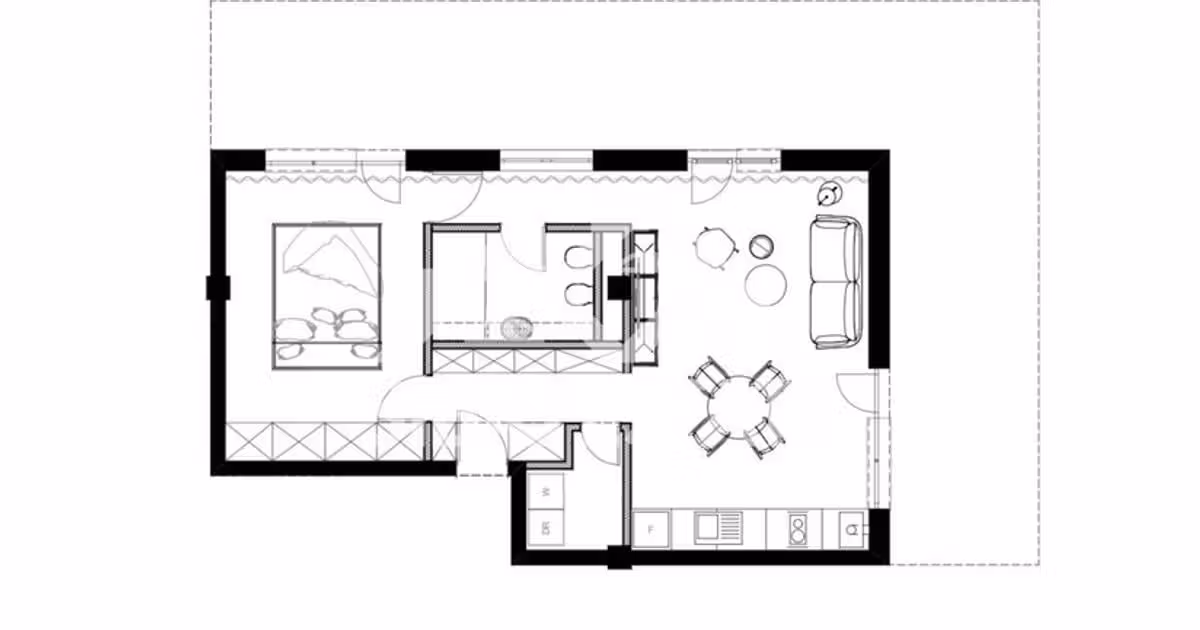 Apartament de vânzare cu 2 camere, mobilat în zona Piața Cluj, Sibiu