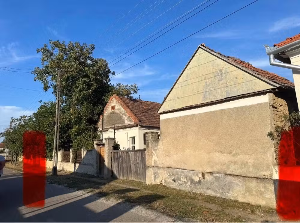 Vand  teren + casa voaiaga Sânlazar (45 km Oradea)
