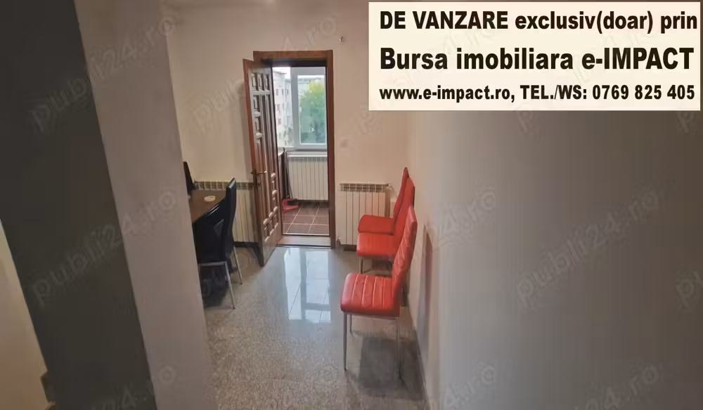 Apart. CU AMENAJARI DE LUX - 3 camere, etaj 4, Barlad, zona : Polimed