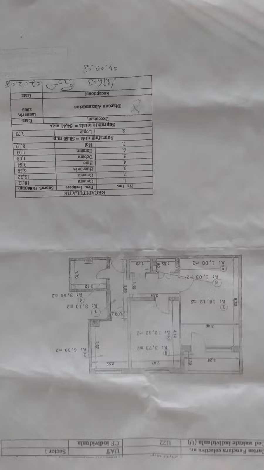 De vanzare apartament 2 camere Piata Domenii