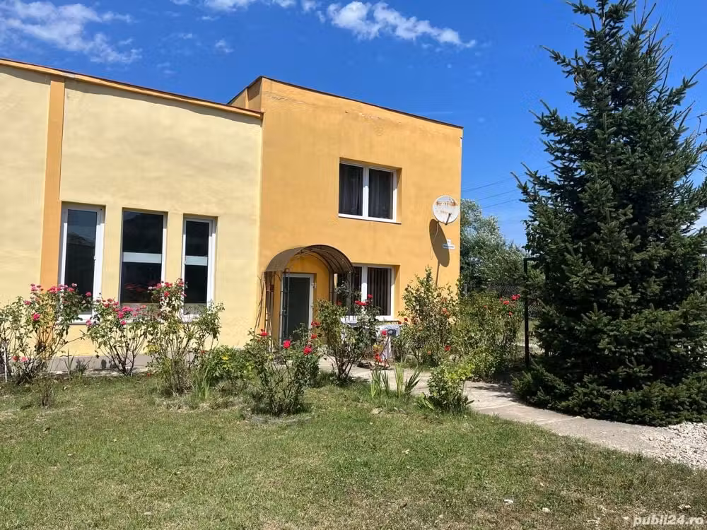 Vând casa P+1- 325 mp, anexa 225 și 1100 mp teren aferent, în Caransebes , Aleea.Sportivilor , nr.1