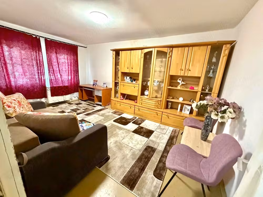 Apartament 3 camere, parter, mobilat, 66mp