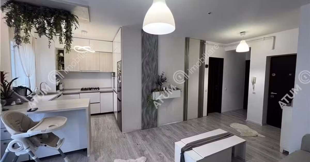 Apartament de vânzare cu 2 camere, mobilat în Șelimbăr