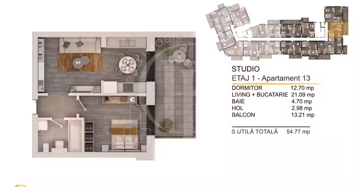 Apartament de vânzare cu 2 camere în zona Theodor Pallady, Sector 3