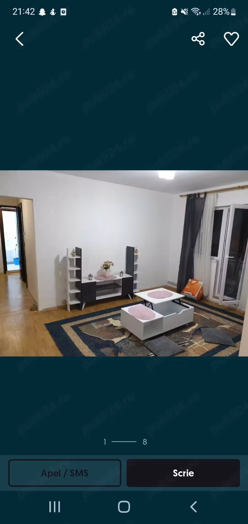 Inchiriez apartament 4 canere(3 dormitoare) in Manastur  , zona linistita
