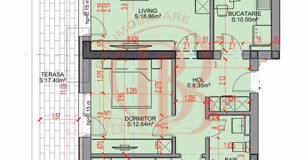 Apartament de vânzare cu 3 camere în zona Theodor Pallady, Sector 3