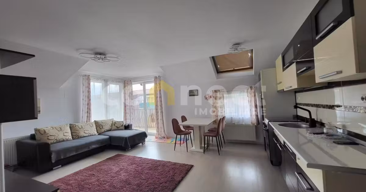 Apartament de vânzare cu 2 camere, mobilat în Florești