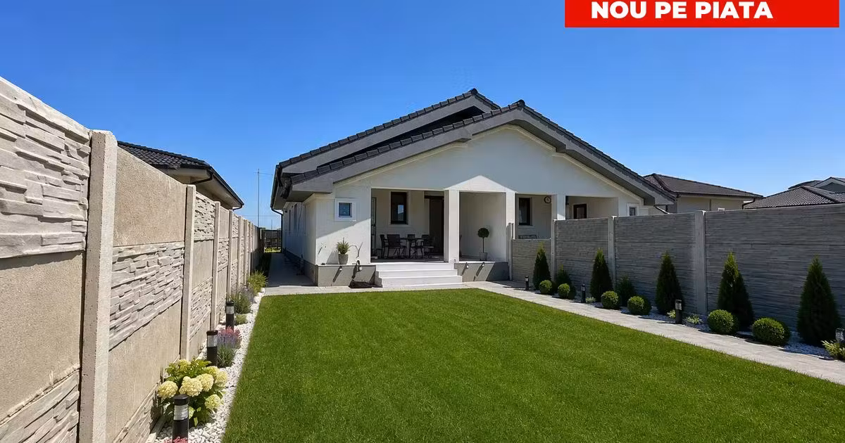 Duplex de vânzare cu 3 camere, mobilat în Moșnița Veche