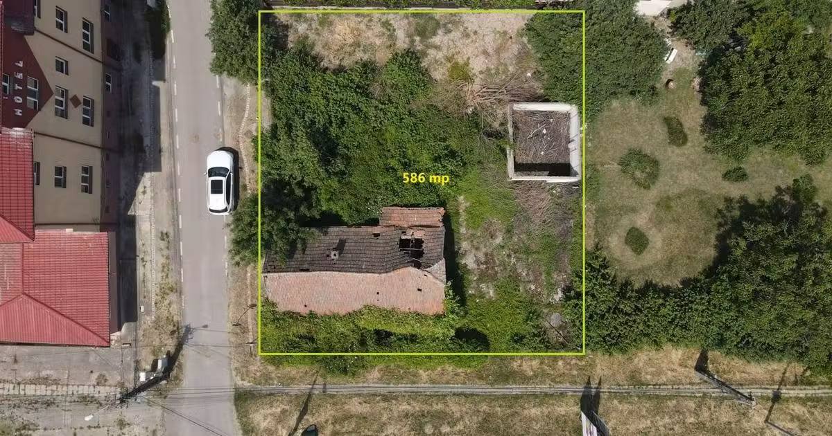 Teren Construcții intravilan de vânzare de 586 mp, în Moșnița Nouă