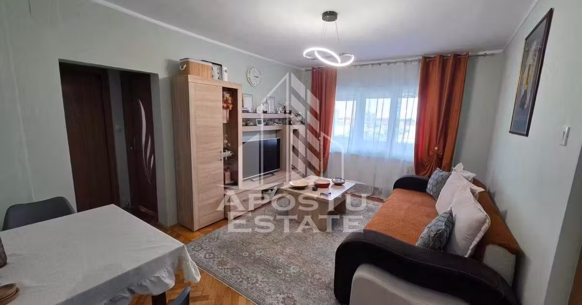 Apartament de vânzare cu 3 camere, mobilat în zona Gheorghe Lazăr, Timișoara