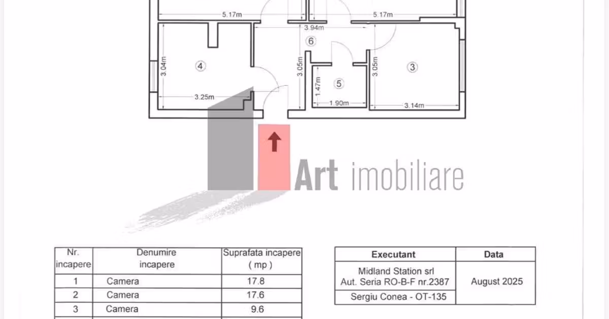 Apartament de vânzare cu 3 camere în zona Drumul Taberei, Sector 6