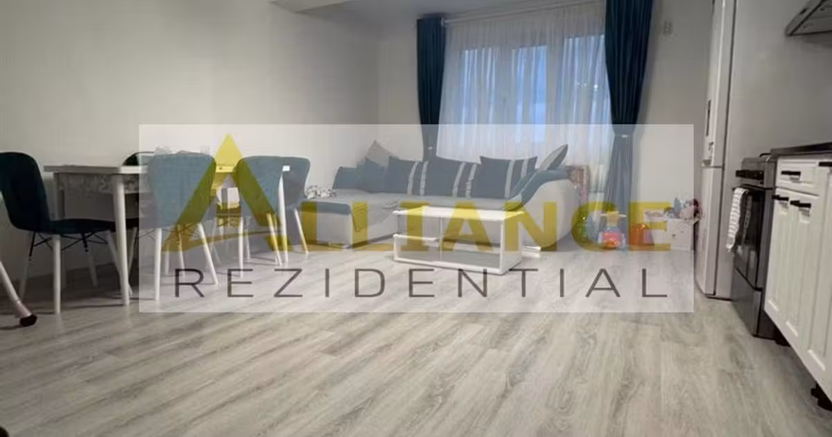 Apartament de vânzare cu 3 camere, mobilat în Popești-Leordeni