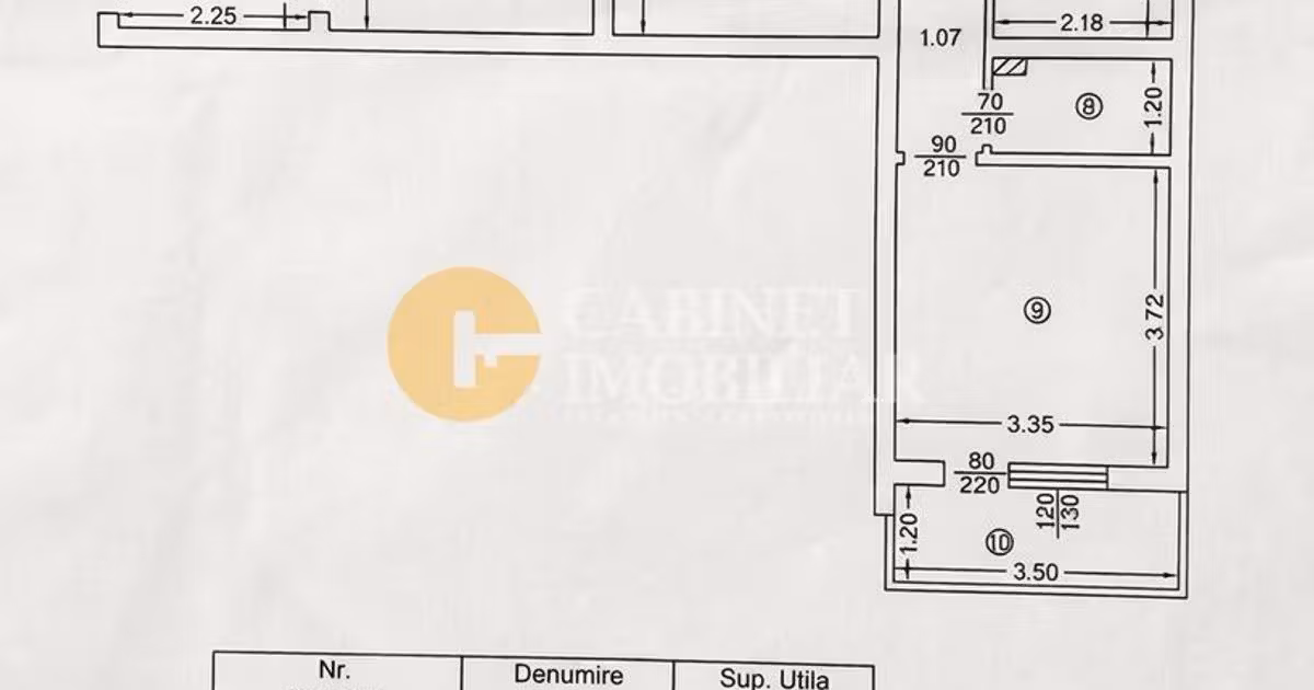 Apartament de vânzare cu 4 camere în zona Tătărași, Iași