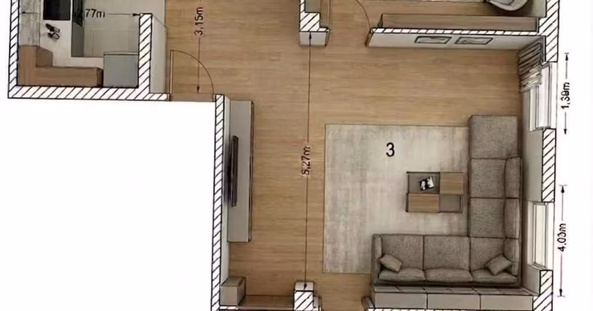 Apartament de vânzare cu 3 camere în Măgurele
