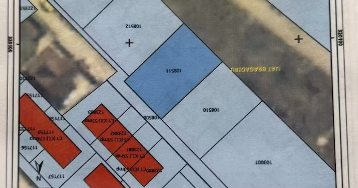 Teren Construcții intravilan de vânzare de 447 mp, în Bragadiru