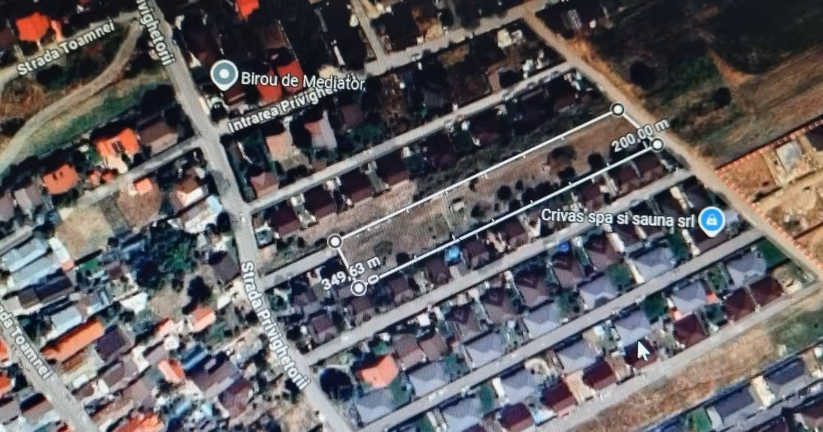 Teren Construcții intravilan de vânzare de 3500 mp, în Clinceni