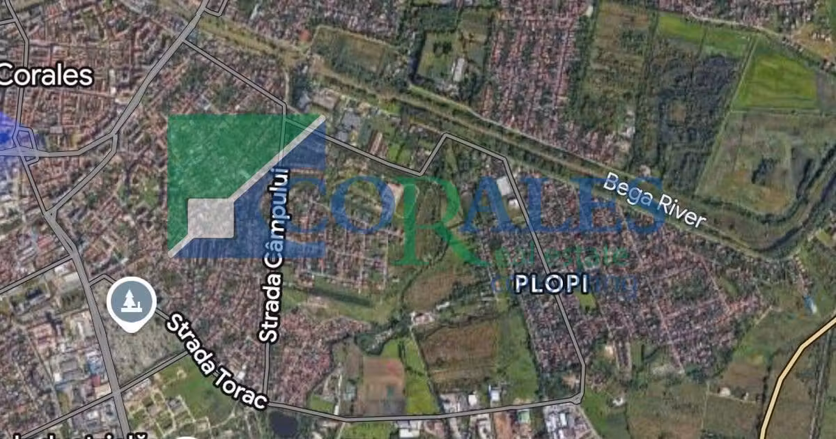 Teren Construcții intravilan de vânzare de 5000 mp, în zona Plopi, Timișoara