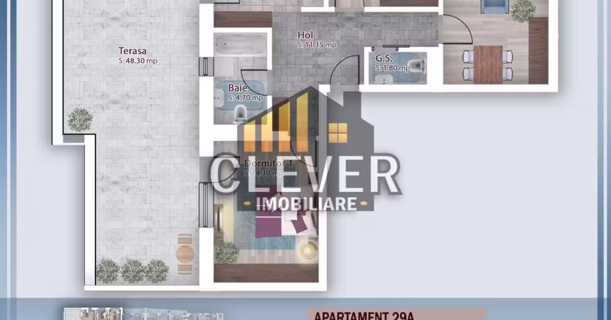 Apartament de vânzare cu 3 camere în zona Theodor Pallady, Sector 3