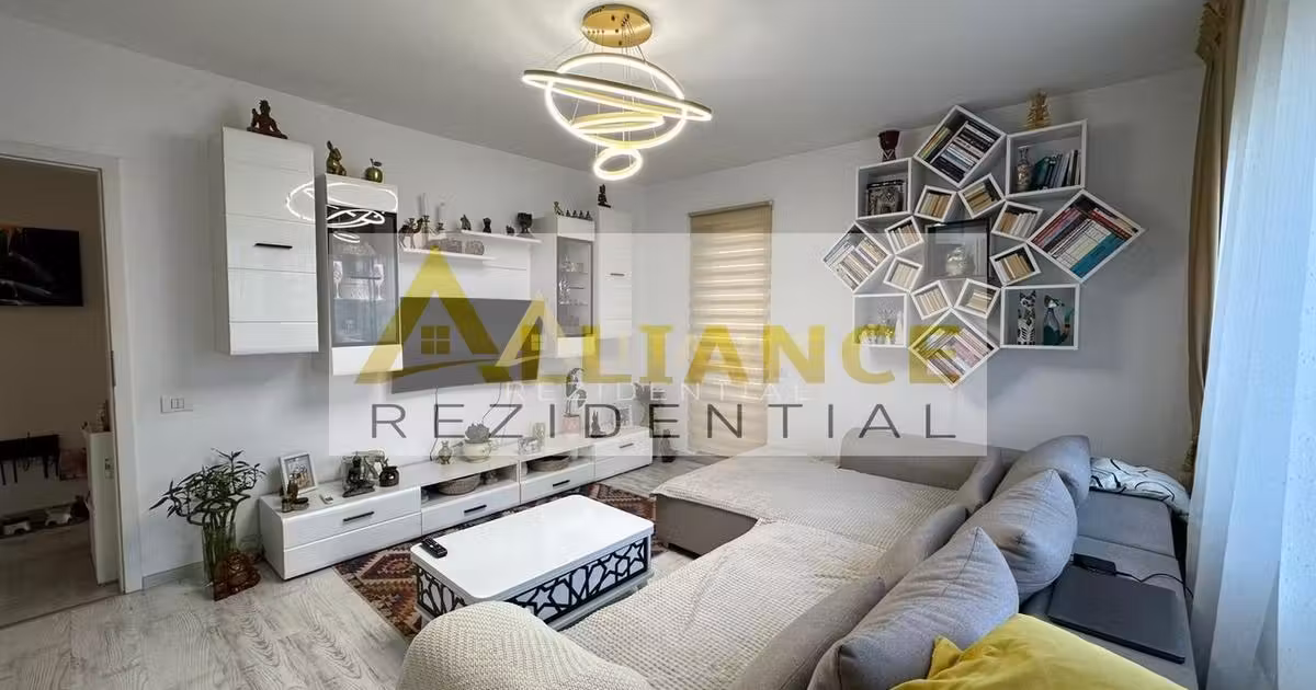 Apartament de vânzare cu 2 camere în Popești-Leordeni