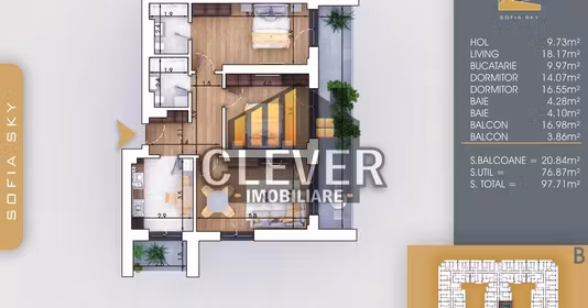 Apartament Titan