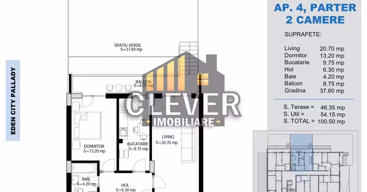 Apartament de vânzare cu 2 camere în zona Theodor Pallady, Sector 3